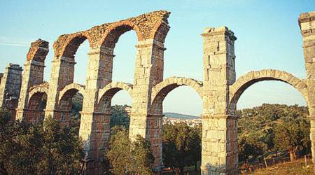 The Roman Aquaduct in Moria